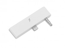 30 Pin To 8 Pin Audio Adapter Converter for iPhone 6 - White SKU: MBL-14193