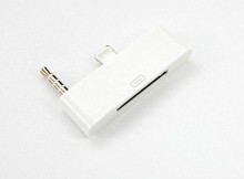 30 pin to 8 pin AUDIO Adapter Converter for Dock Station iPhone 5 iPod Touch SKU: MCH-9364
