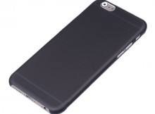 Newest PC Frosted Back Cover Ultra Thin Shell Case for iPhone 6- Black SKU: MKC-13173
