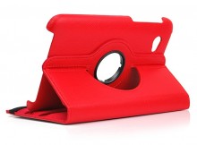 360 Rotation Case Cover for Samsung P3100--Red SKU: MKC-9863