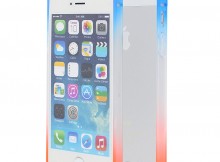 iPhone 5/5S Blue+Orange Bumper Case
