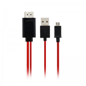 MHL Micro USB 5 Pin to HDMI Adaptor Cable