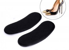 Pair Sticky Spongy Heel Grips Insoles Inserts Shoe Pads