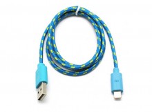 Apple 2M 8-pin to USB Data Cable - Dark Blue