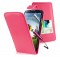 PU LEATHER FLIP CASE COVER For I9500