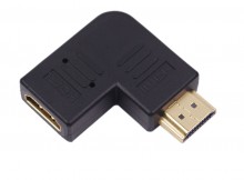 L Shape Male to Female HDMI Adapter Connector