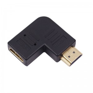 L Shape Male to Female HDMI Adapter Connector