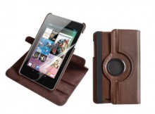 Wholesale 360 Degree Rotating Leather Case for Nexus 7