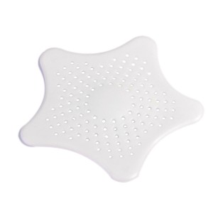 Wholesale Starfish Bath Stopper Strainer Filter Drain Hair Catcher Shower Cover Trap Basin - White