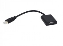 Wholesale Newer Black HDMI Input To VGA Adapter Converter For PC Laptop