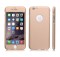 Wholesale Full Cover Protection Thin Case Cover + Tempered Glass for iPhone 6 4.7 - Gold