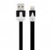 Wholesale 1M Flat Noodle 8 Pin Lightning to USB Data Charger Cable