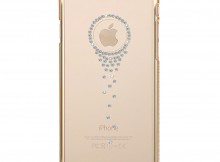 Wholesale Angel Tears Thin Slim PC Case Skin with Bling Crystal for iPhone 6 4.7 - Gold