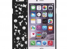 Wholesale Flower Cutout Solid with Pearl Hard Case for iPhone 6