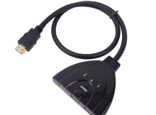 Wholesale 3 to 1 HDMI Switcher HDMI Adapter with Cable