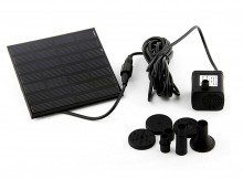 Wholesale 1.2W Solar Power Fountain Water Pump Panel Kit Pool Garden Pond Submersible Watering