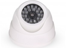 Wholesale Dummy Fake CCTV Security Camera Flashing LED Light Indoor Surveillance