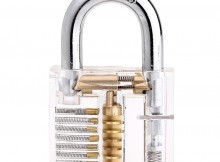 Wholesale Transparent Visible Padlock Lock For Locksmith Practice Training