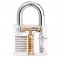 Wholesale Transparent Visible Padlock Lock For Locksmith Practice Training