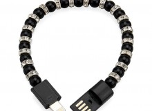 Wholesale Beads Bracelet Lightening Charging Cable for Apple iPhone 5 6 iPod