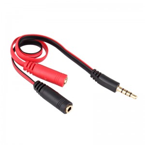 Wholesale 3.5mm Audio Y Splitter Cable Adapter for Computer to Mobile Phone