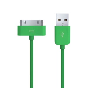 Wholesale 2M Connector to USB Data Sync Power Charger & Data Cable for Apple iPhone 4 iPod 